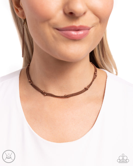 Satellite Strands - Copper Choker