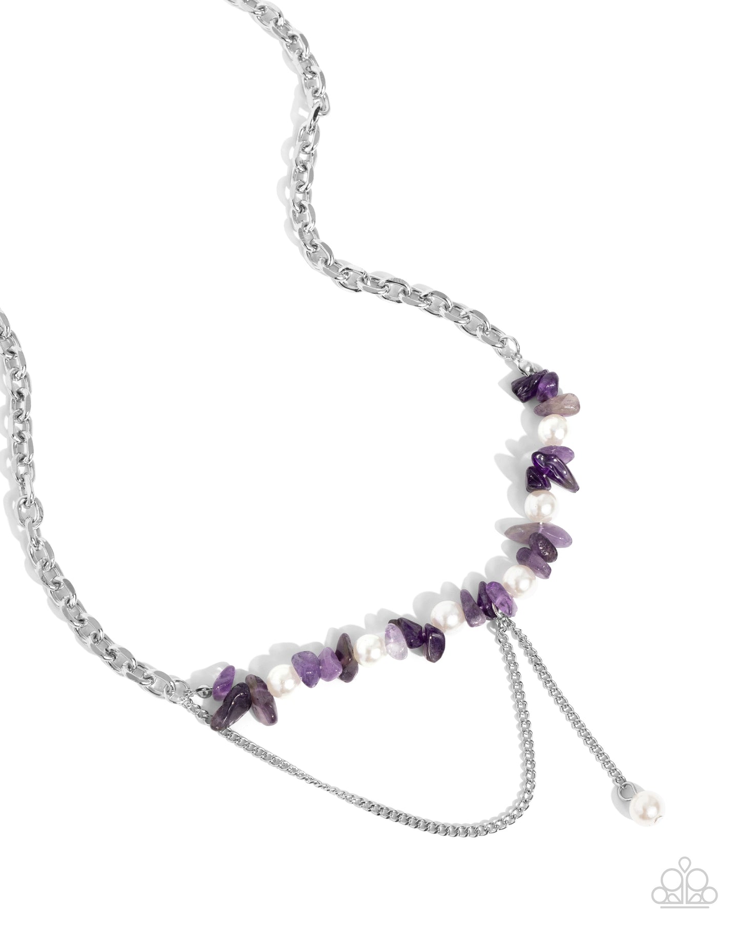 Nostalgically Noble - Purple Necklace