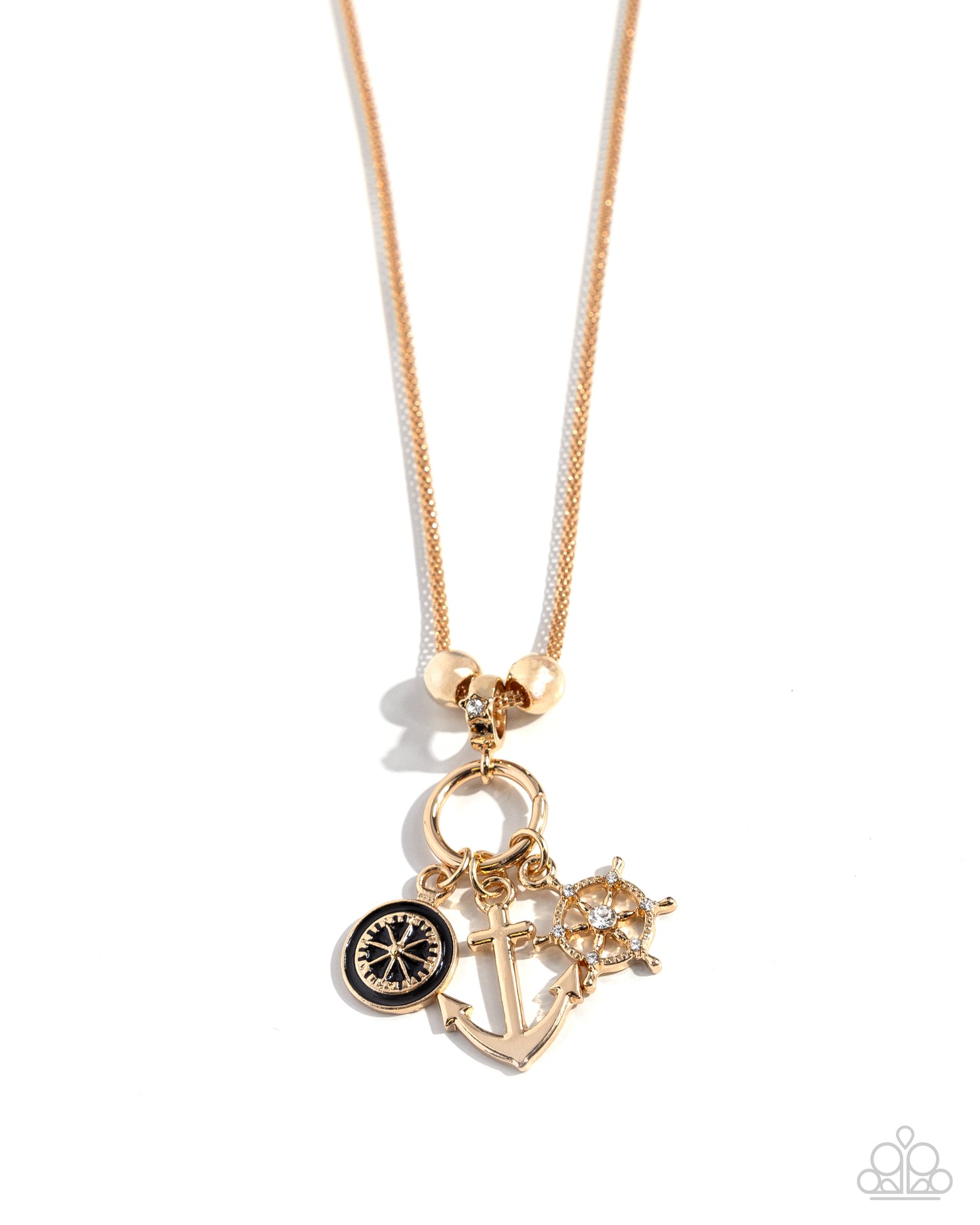 Nuanced Nautical - Gold Necklace  Paparazzi