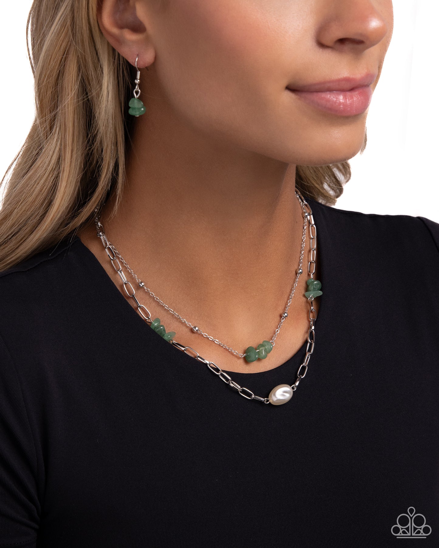 Santa Fe Surprise - Green Necklace