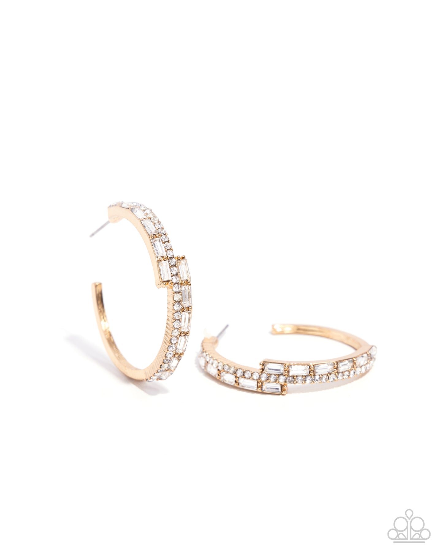 Ritzy Reputation - Gold Hoop Earrings