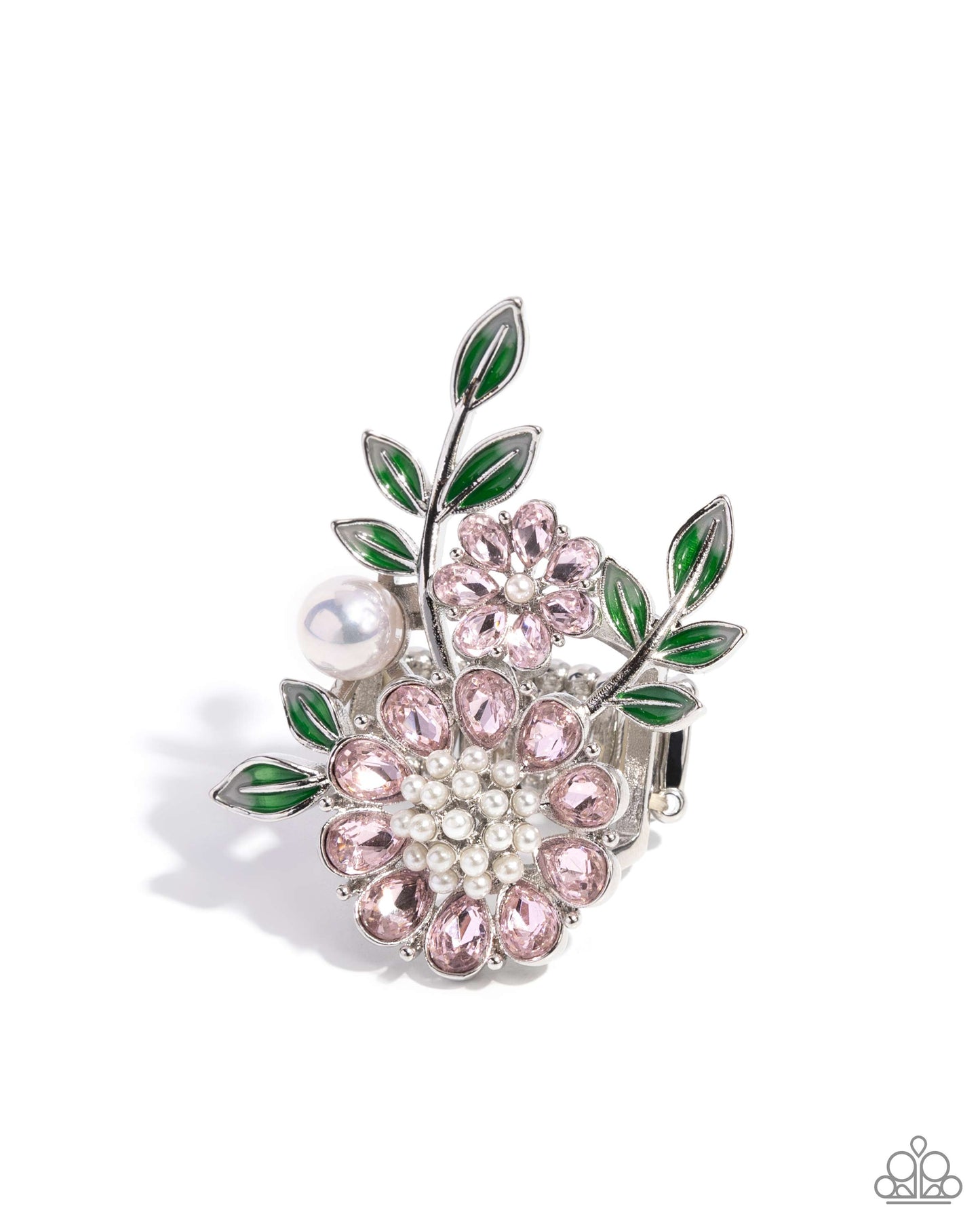 Budding Bling - Pink Ring