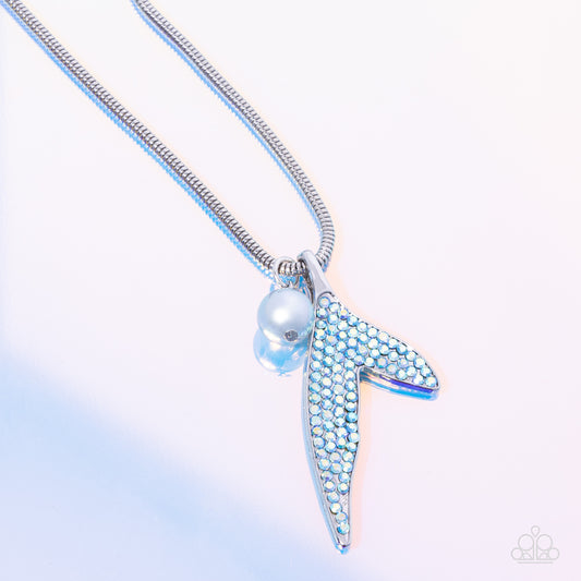 Maiden Mermaid - Blue Necklace