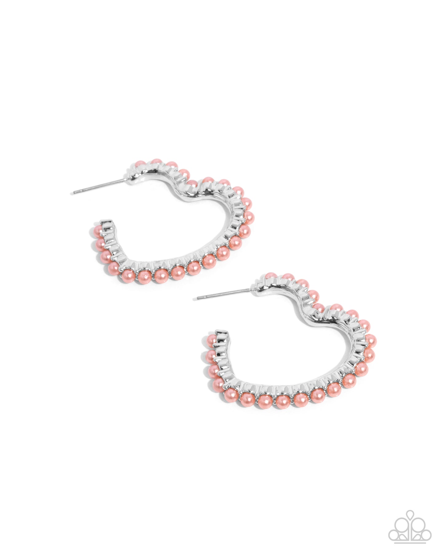 Vocally Vintage - Orange Hoop Earrings