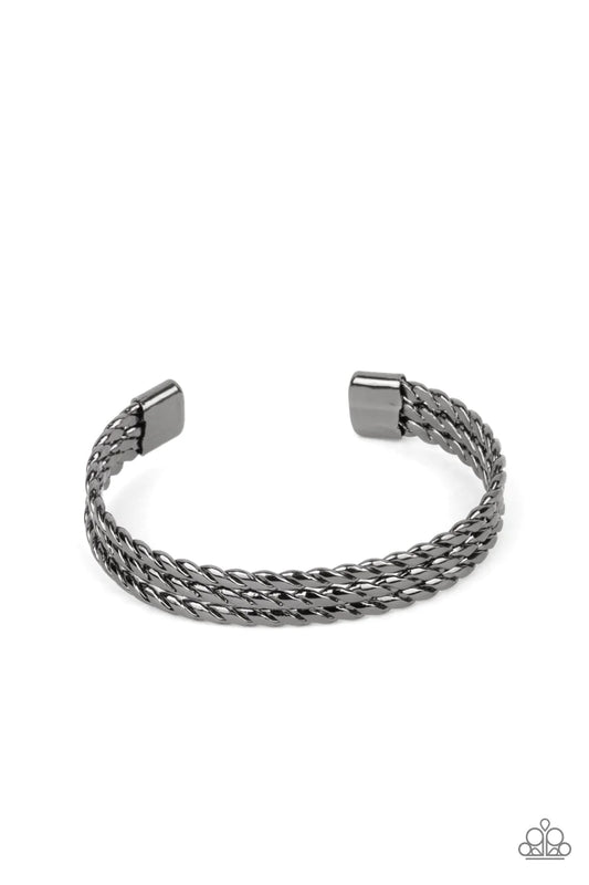 Line of Scrimmage - Black Urban Bracelet