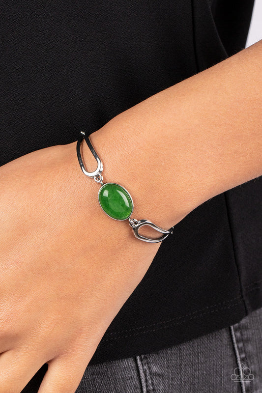 A Quarter Past Zen Green Bracele