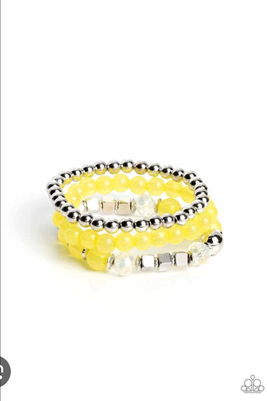 Curb your Enthusiasm Yellow Bracelet