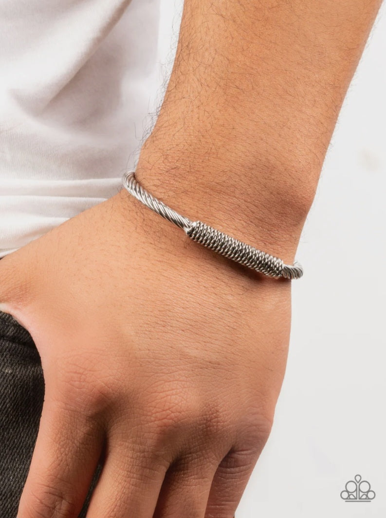 CABLE-Minded - Silver Bracelet