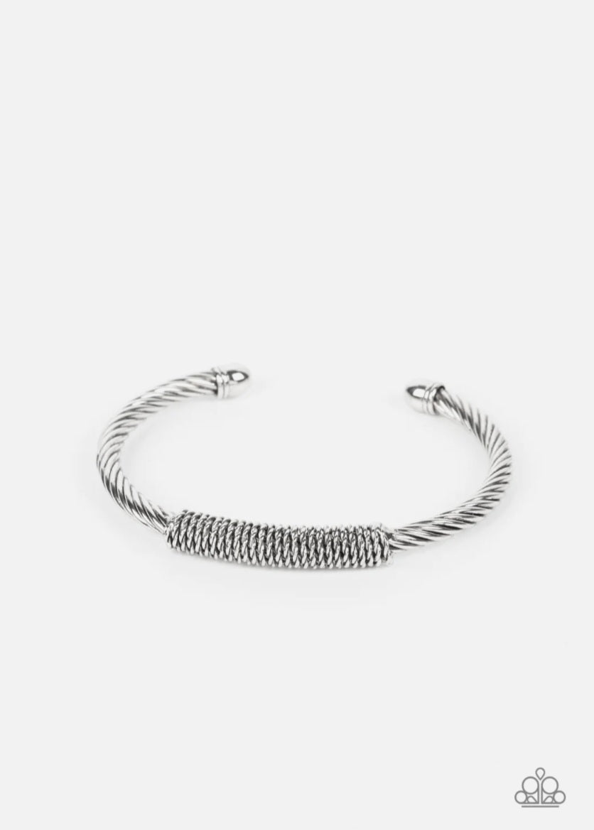 CABLE-Minded - Silver Bracelet