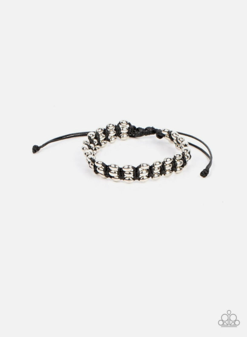 A True BEAD-liever - Black Bracelet