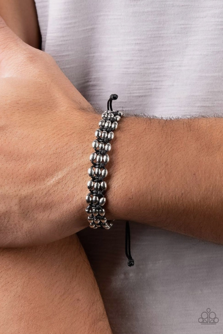 A True BEAD-liever - Black Bracelet