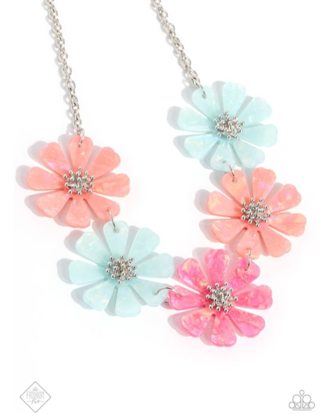 Pastel Promenade - Multi Necklace Earring Set