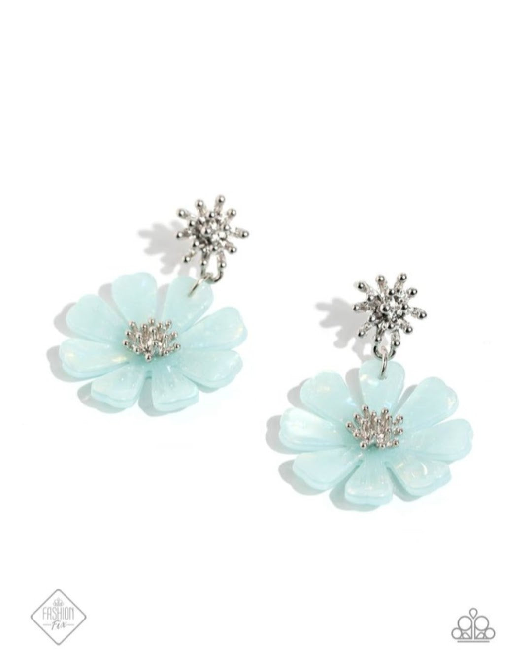 Poetically Pastel - Blue Earrings