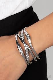 Line It Up - Silver Bracelet