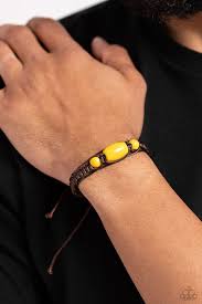 SOJOURN On - Yellow Urban Bracelet