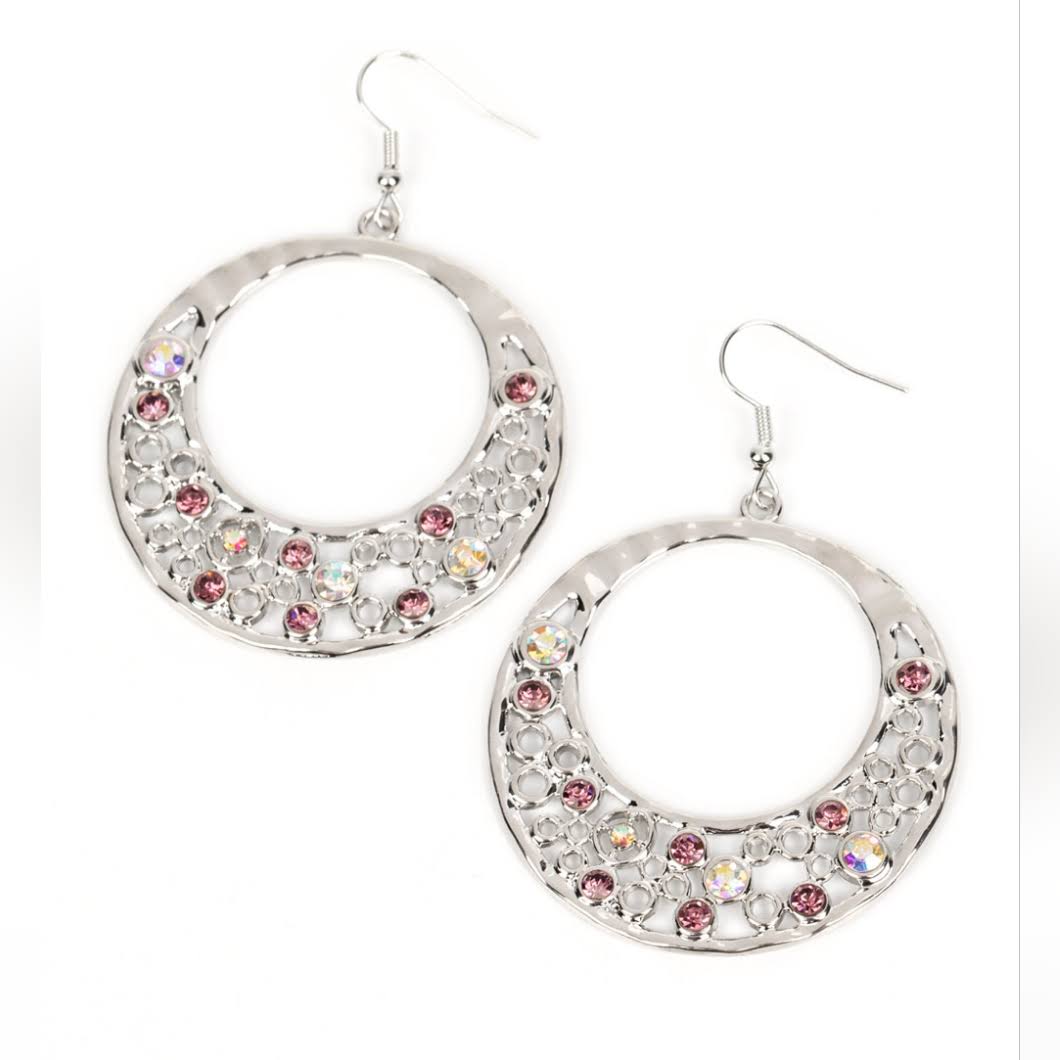 Enchanted Effervescence - Purple Earrings