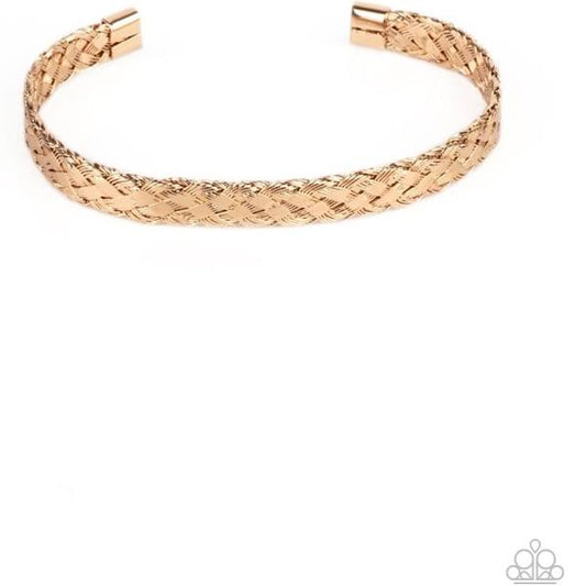 Cable Couture Gold Urban Bracelet