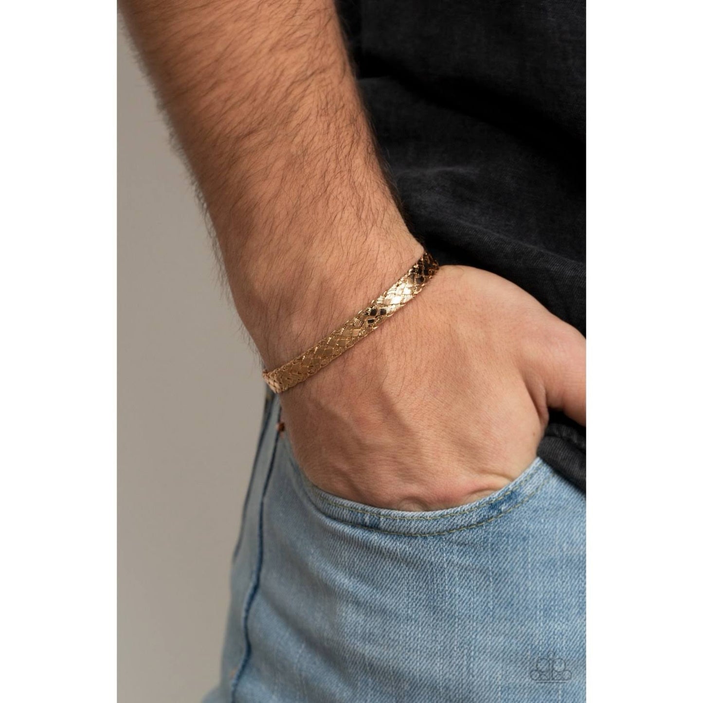 Cable Couture Gold Urban Bracelet