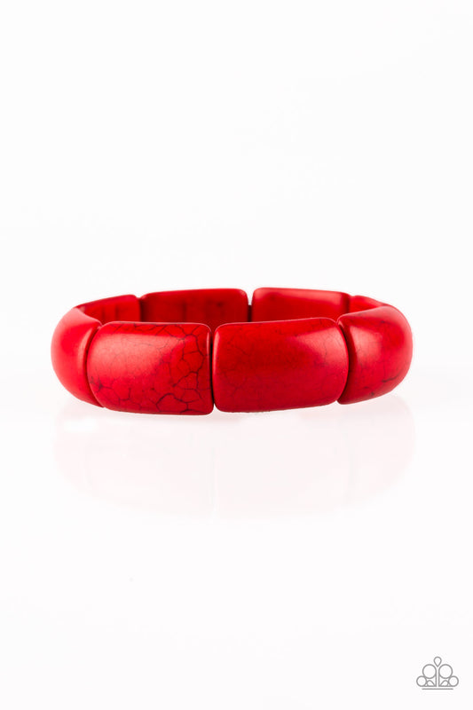 Peace Out - Red Bracelet