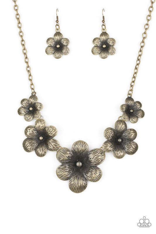 Secret Garden - Brass Necklace Set