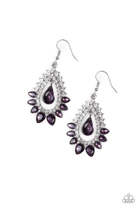 Boss Brilliance - Purple Earring