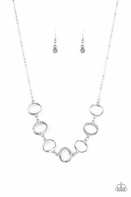 Inner Beauty - White Necklace Earring Set