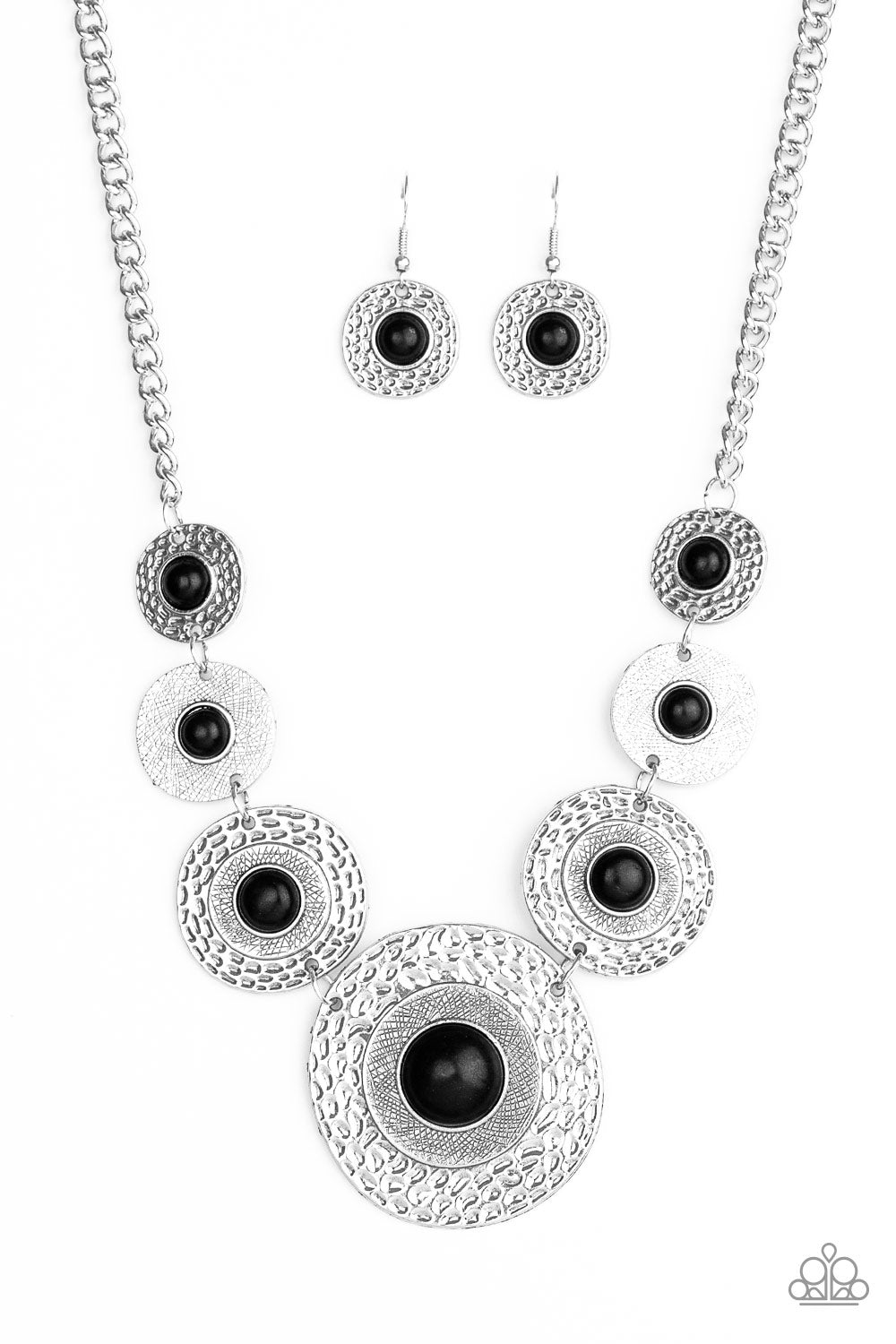 Tiger Trap - Black Necklace Set