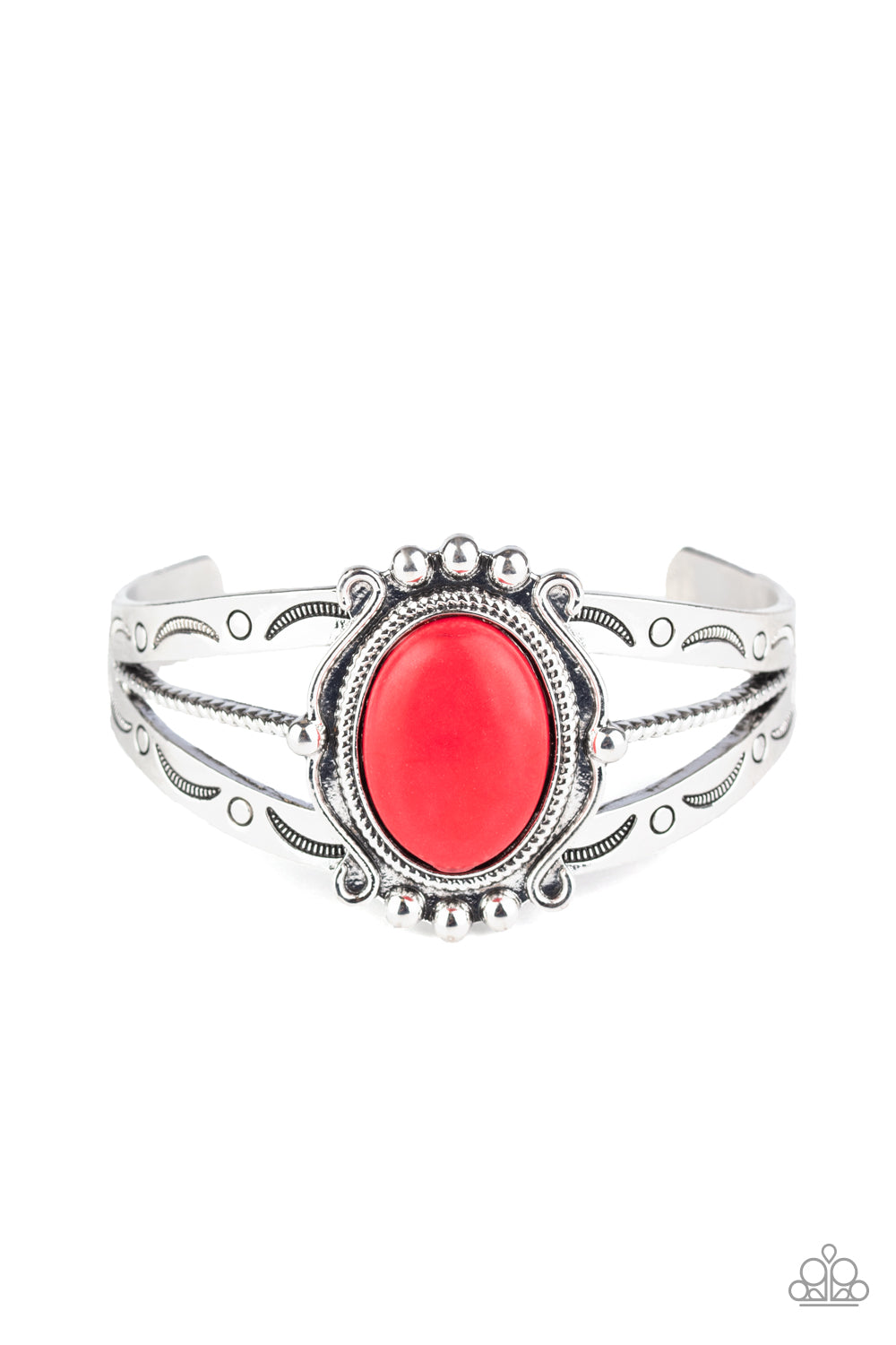 Very TERRA-torial - Red  bracelet