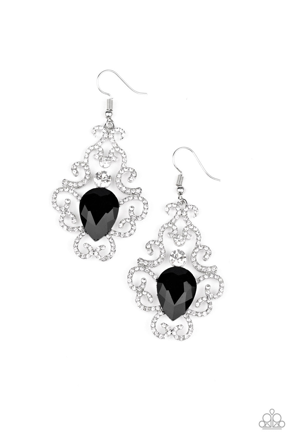 Happily Ever AFTERGLOW - Black Earring