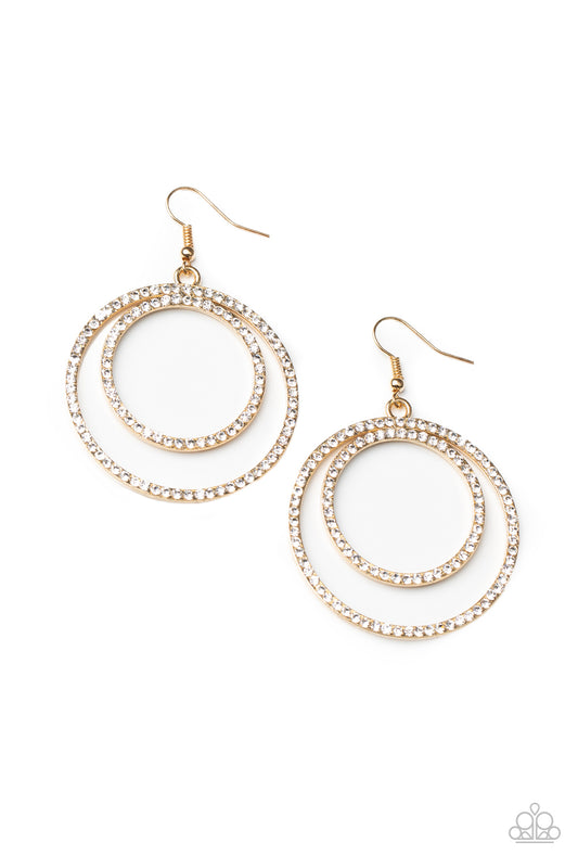 Radiating Refinement - Gold Earring