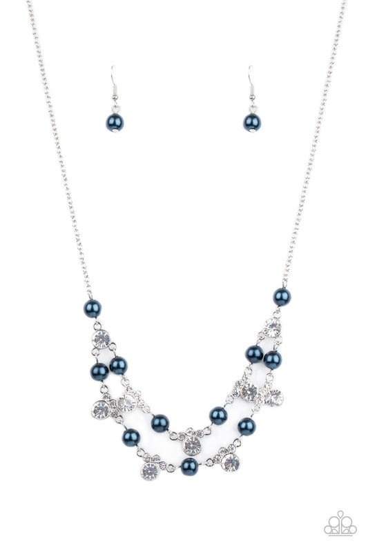 Royal Announcement - Blue Necklace Earring Set