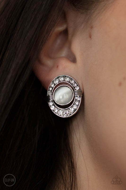 GLOW of Force - White Earring