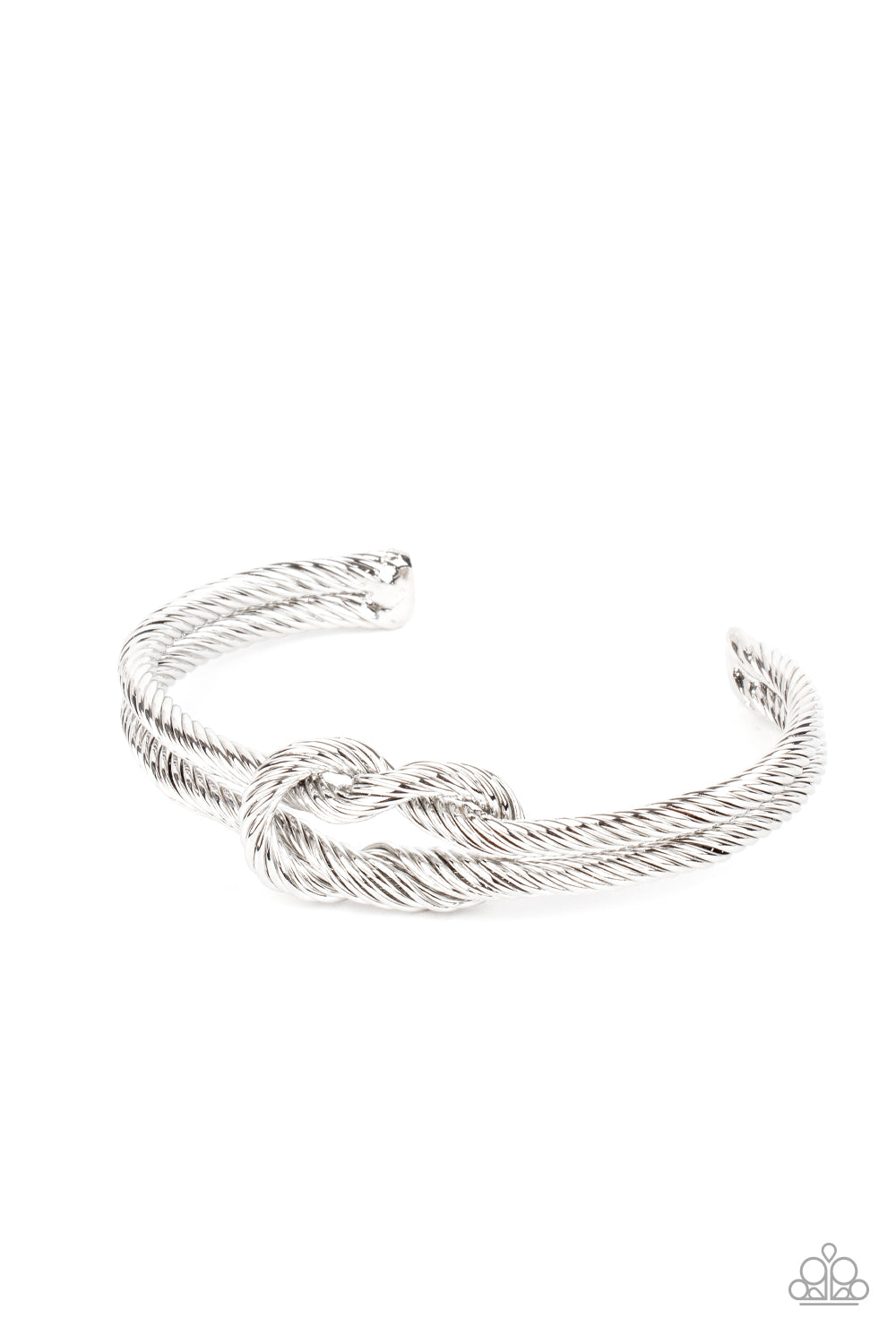 Nautical Grunge - Silver Men Bracelet