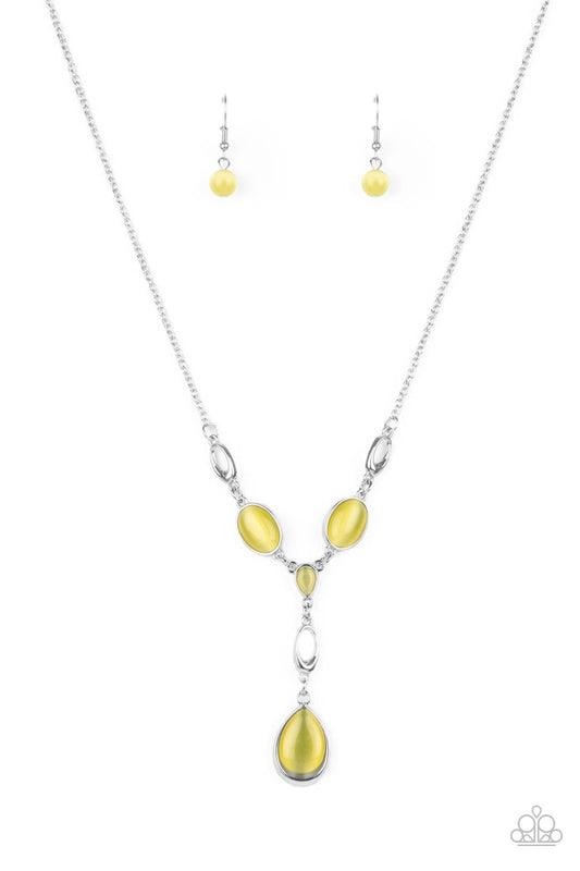 Ritzy Refinement - Yellow Item Necklace Set