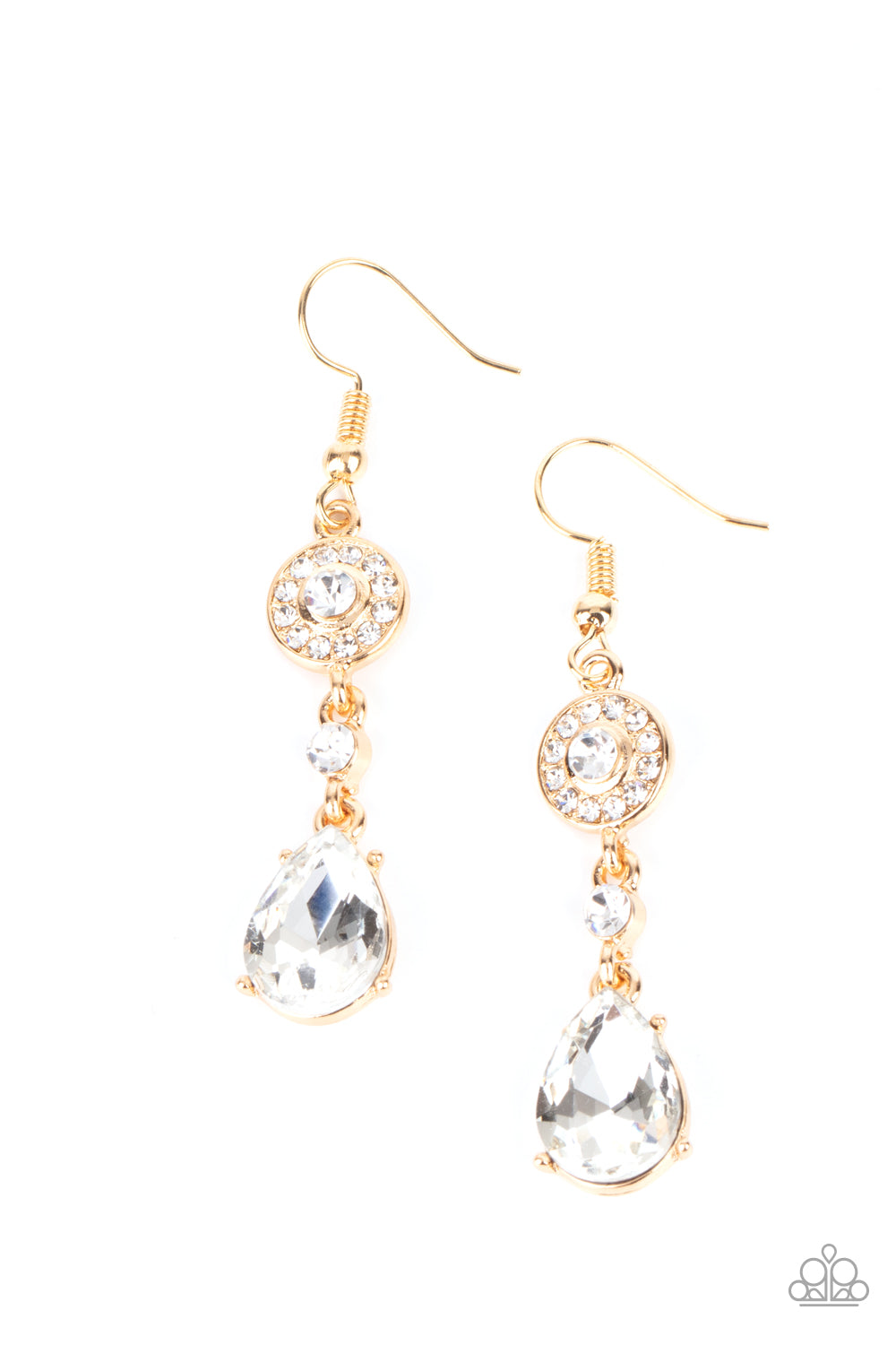 Graceful Glimmer - Gold Earring