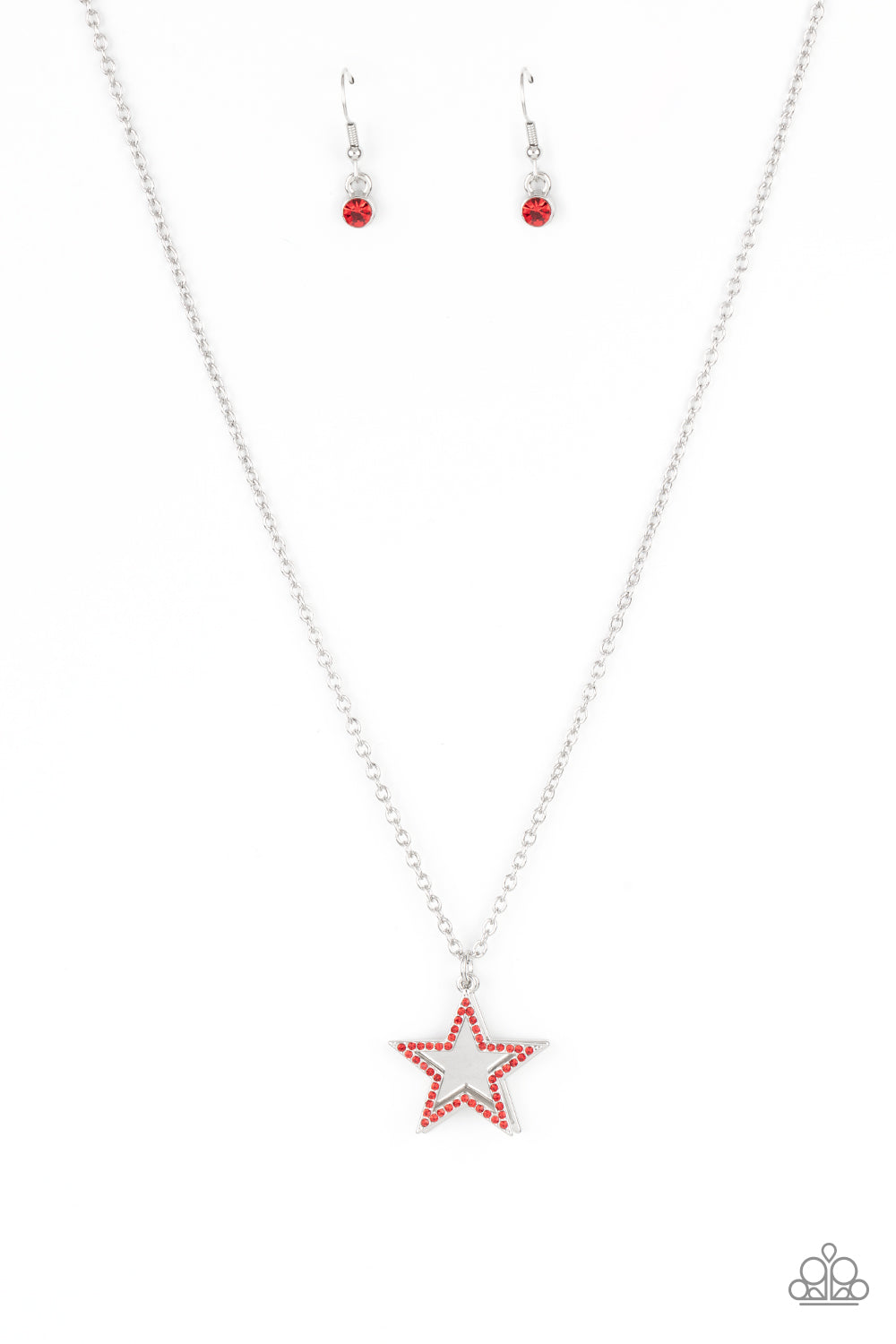 American Anthem - Red Necklace Set