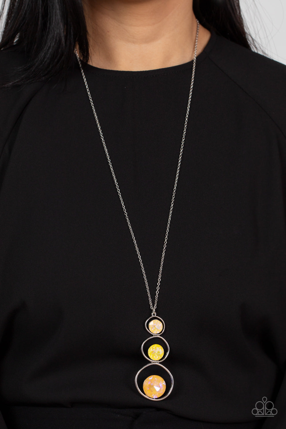 Celestial Courtier - Yellow Necklace Set