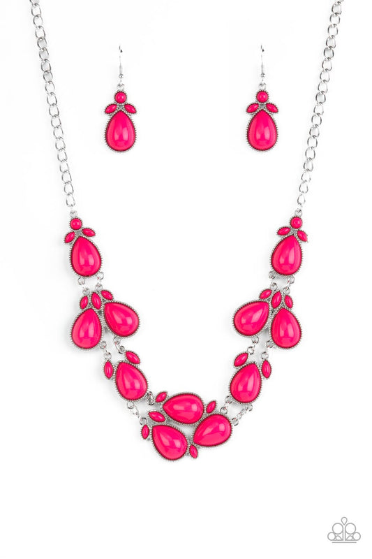 Botanical Banquet - Pink Necklace Set