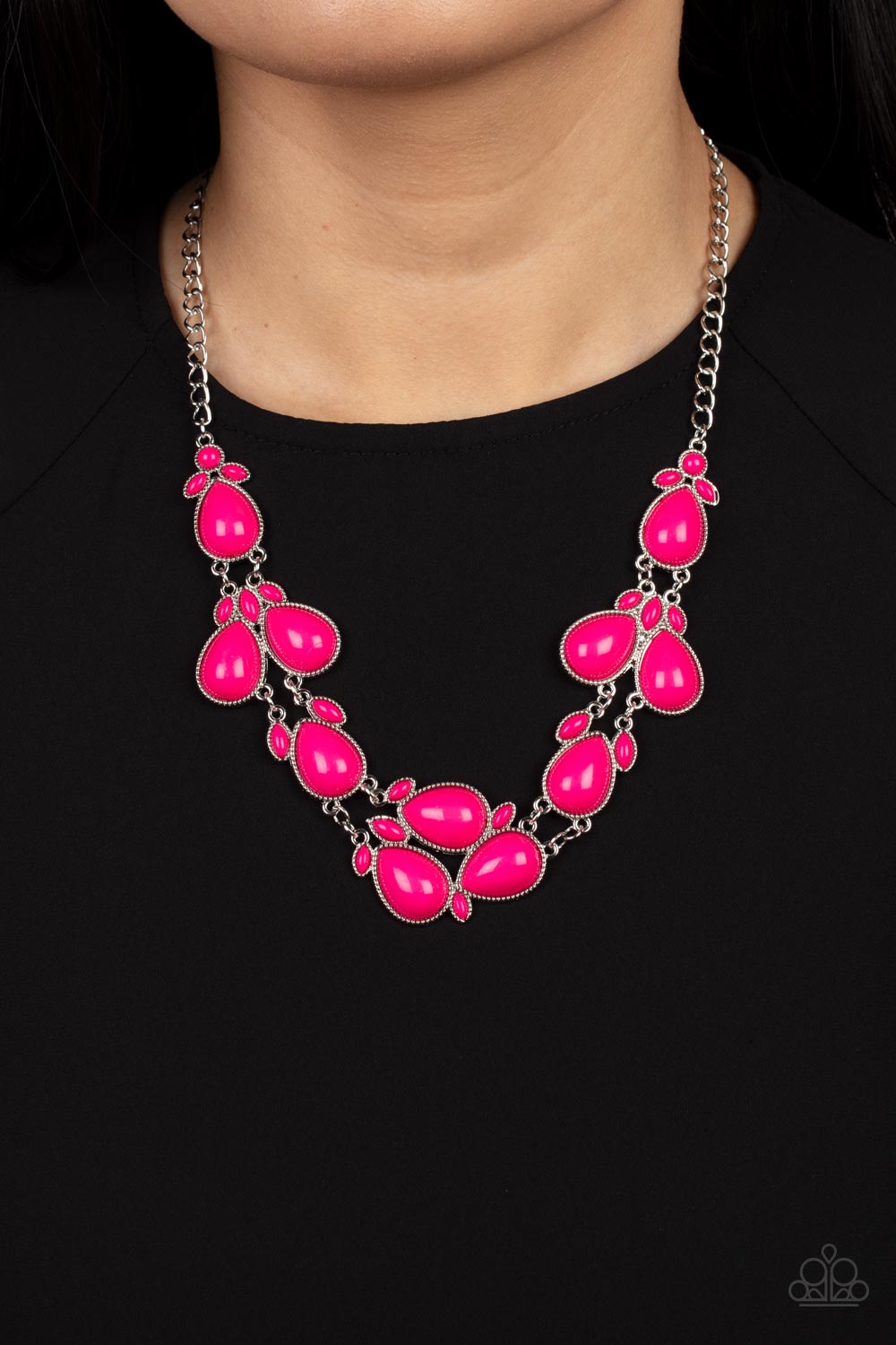 Botanical Banquet - Pink Necklace Set