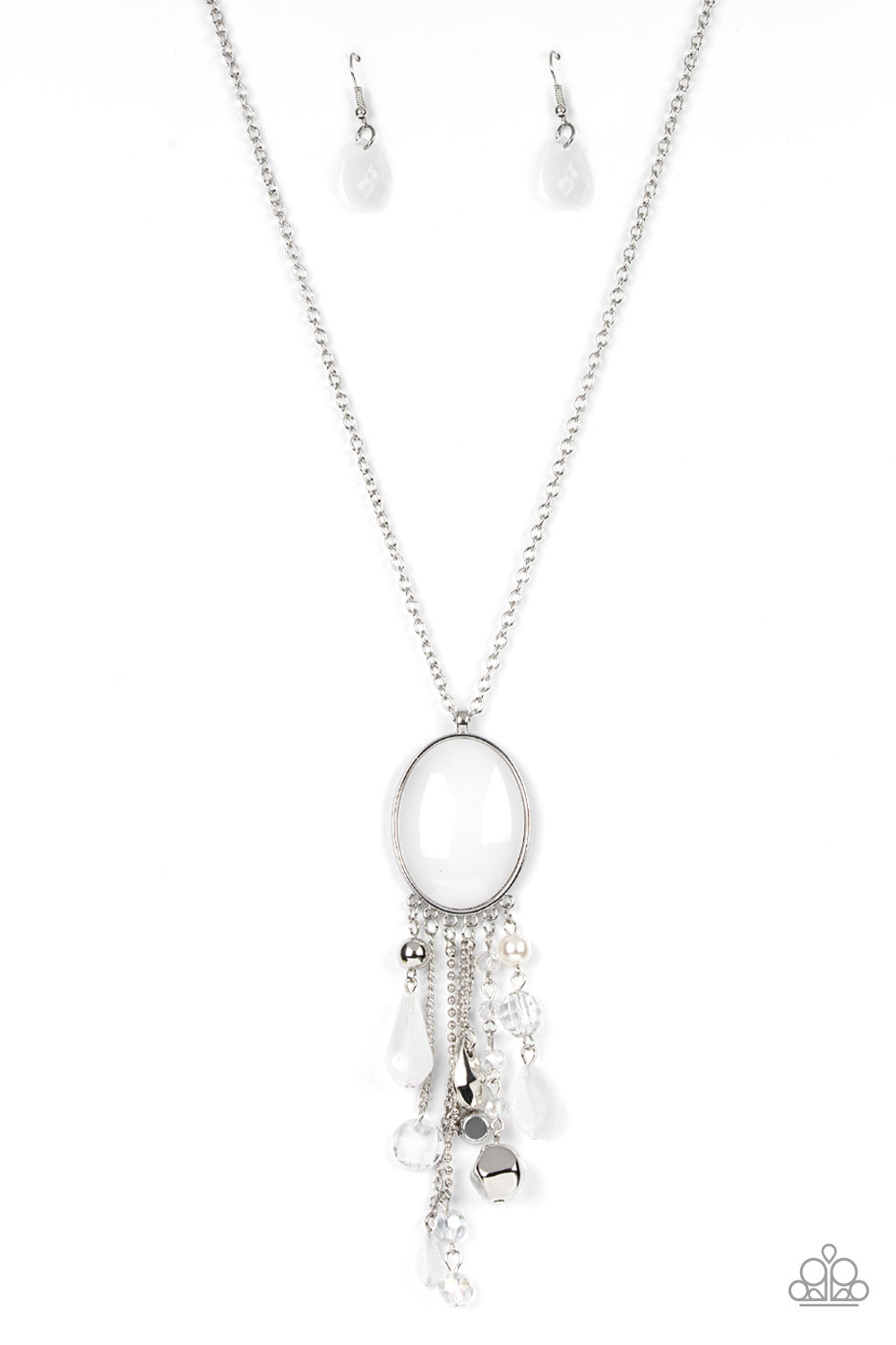 Whimsical Wishes - White Necklace Set