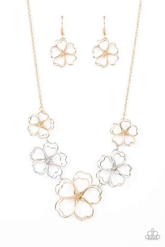 Time to GROW - Gold Necklace Set