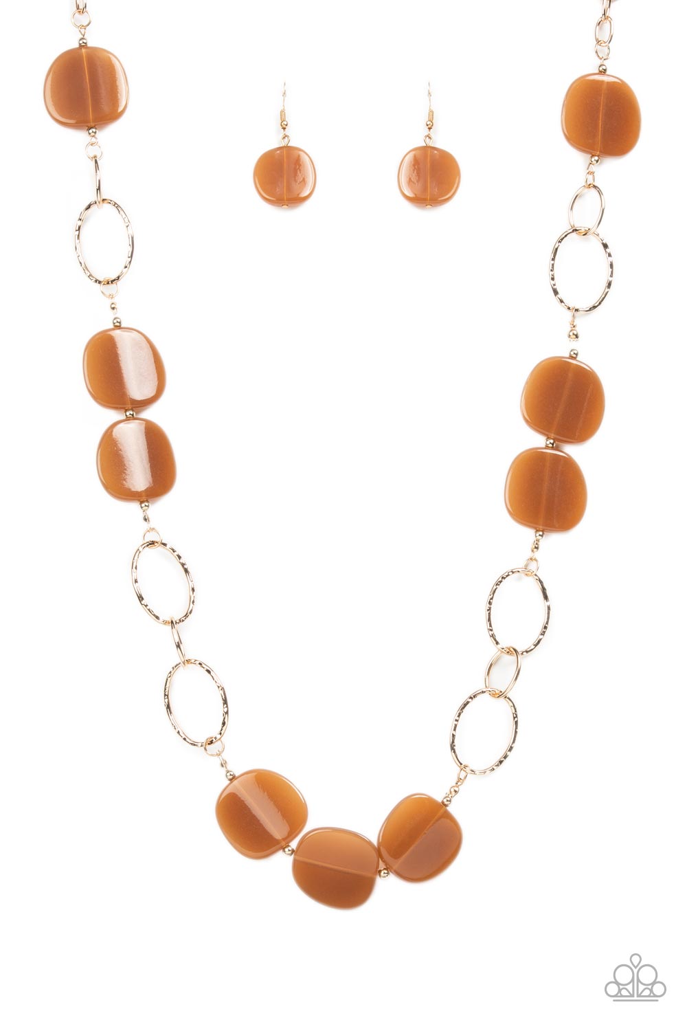 Posh Promenade - Brown Necklace Set