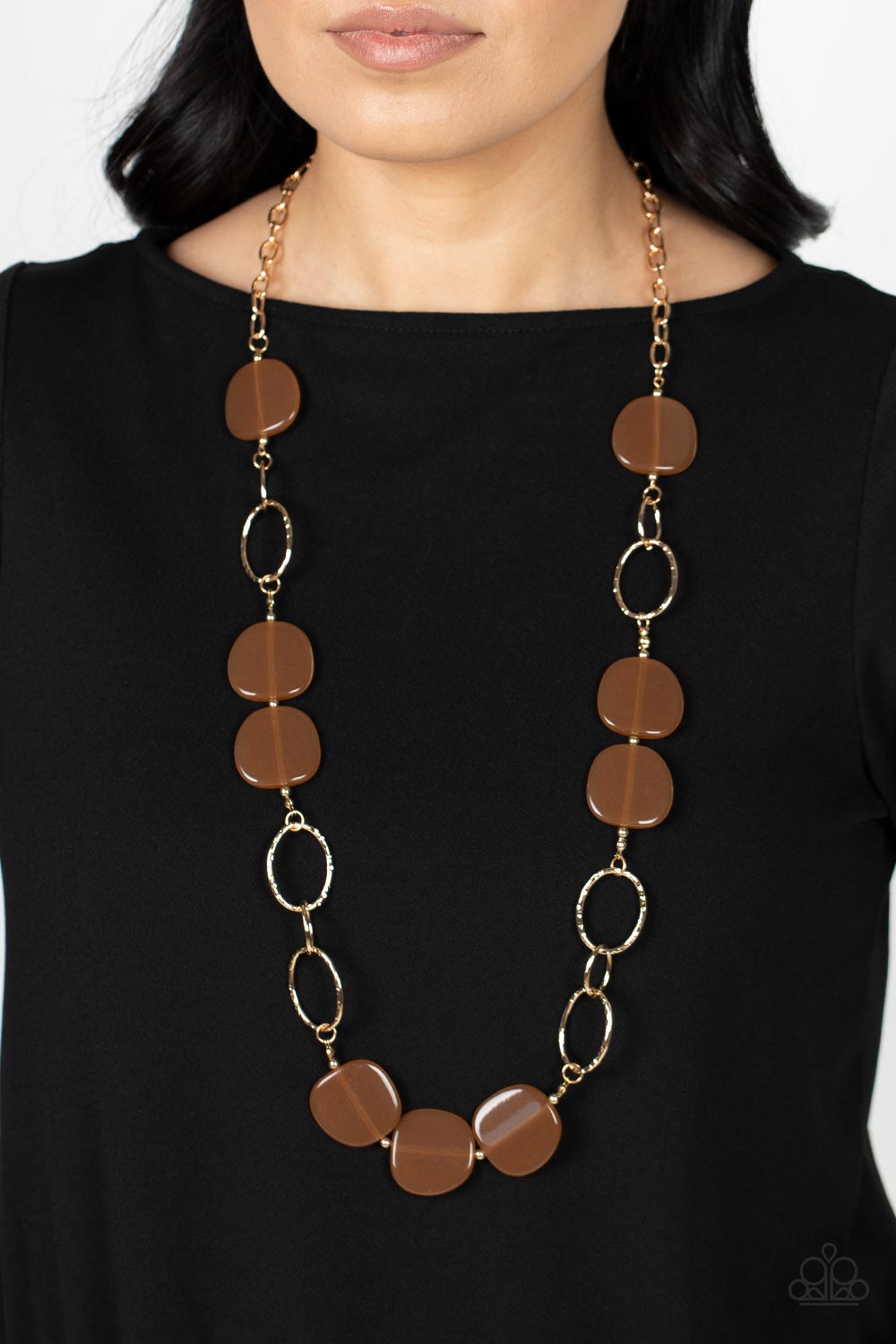 Posh Promenade - Brown Necklace Set