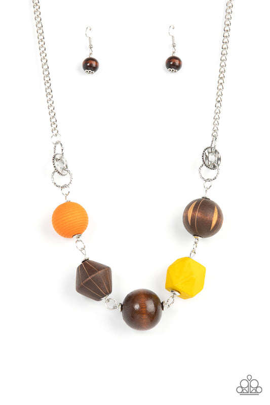 Eco Extravaganza - Multi Necklace Earring Set