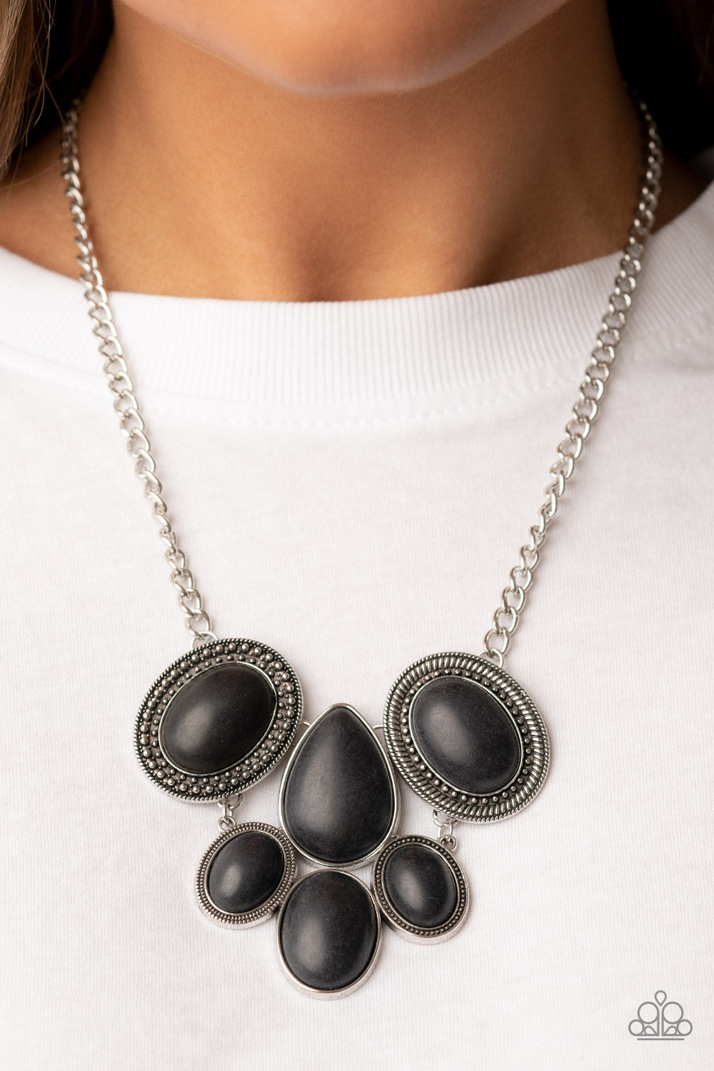 All-Natural Nostalgia - Black Necklace Set