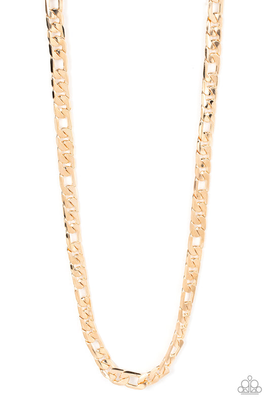 Metro Beau - Gold Men Necklace