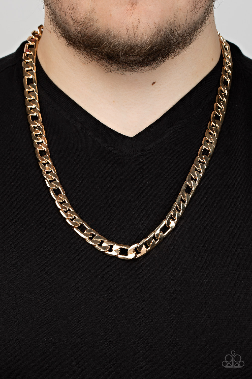 Metro Beau - Gold Men Necklace