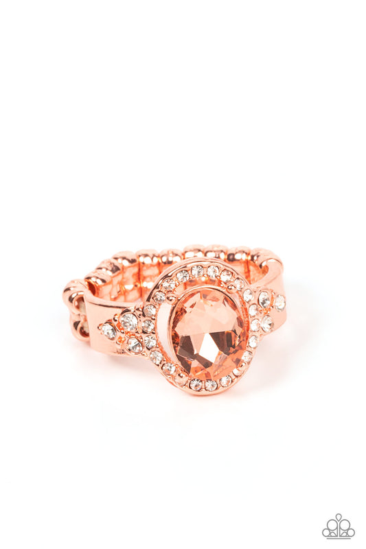 Dazzling I Dos - Copper Ring