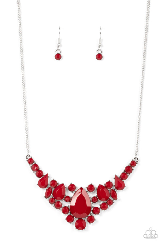 Bali Ballroom  Red Necklace