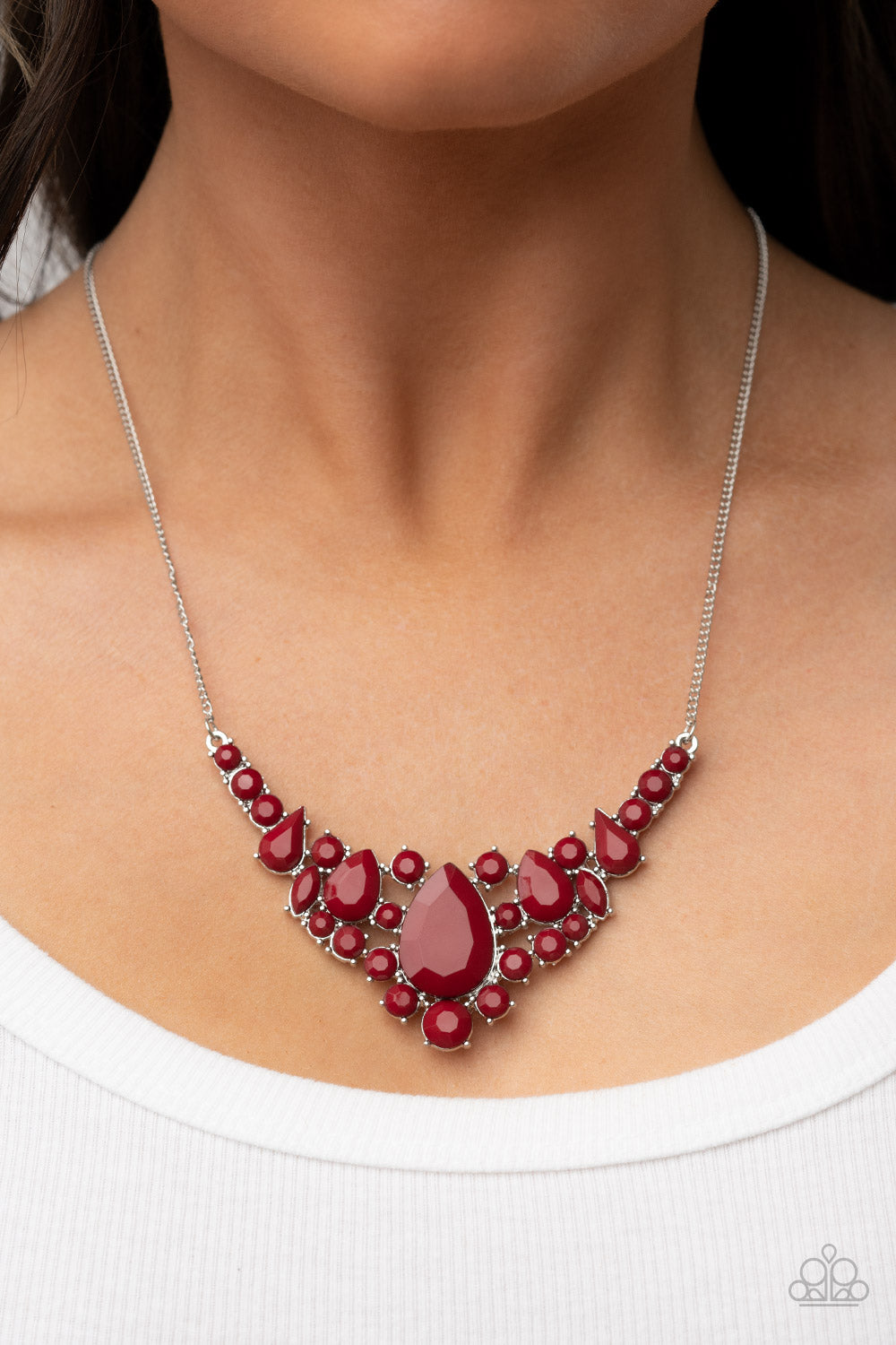 Bali Ballroom  Red Necklace